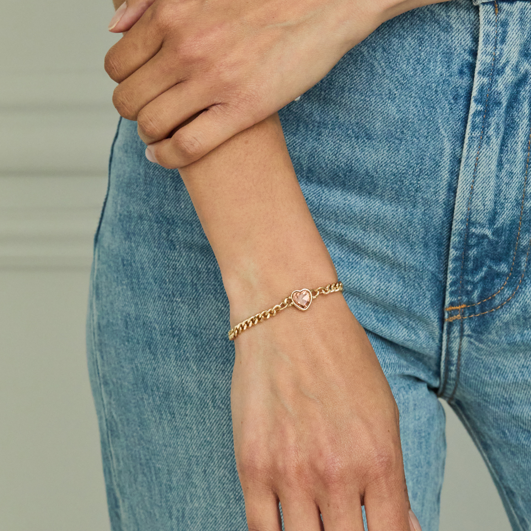 Freya Rose Heart Collection in Gold or Silver Plated Jewelry | Valentine's Gifts