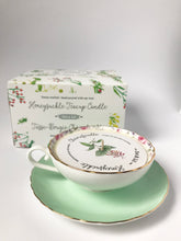 Porcelain Teacup Candle Honeysuckle
