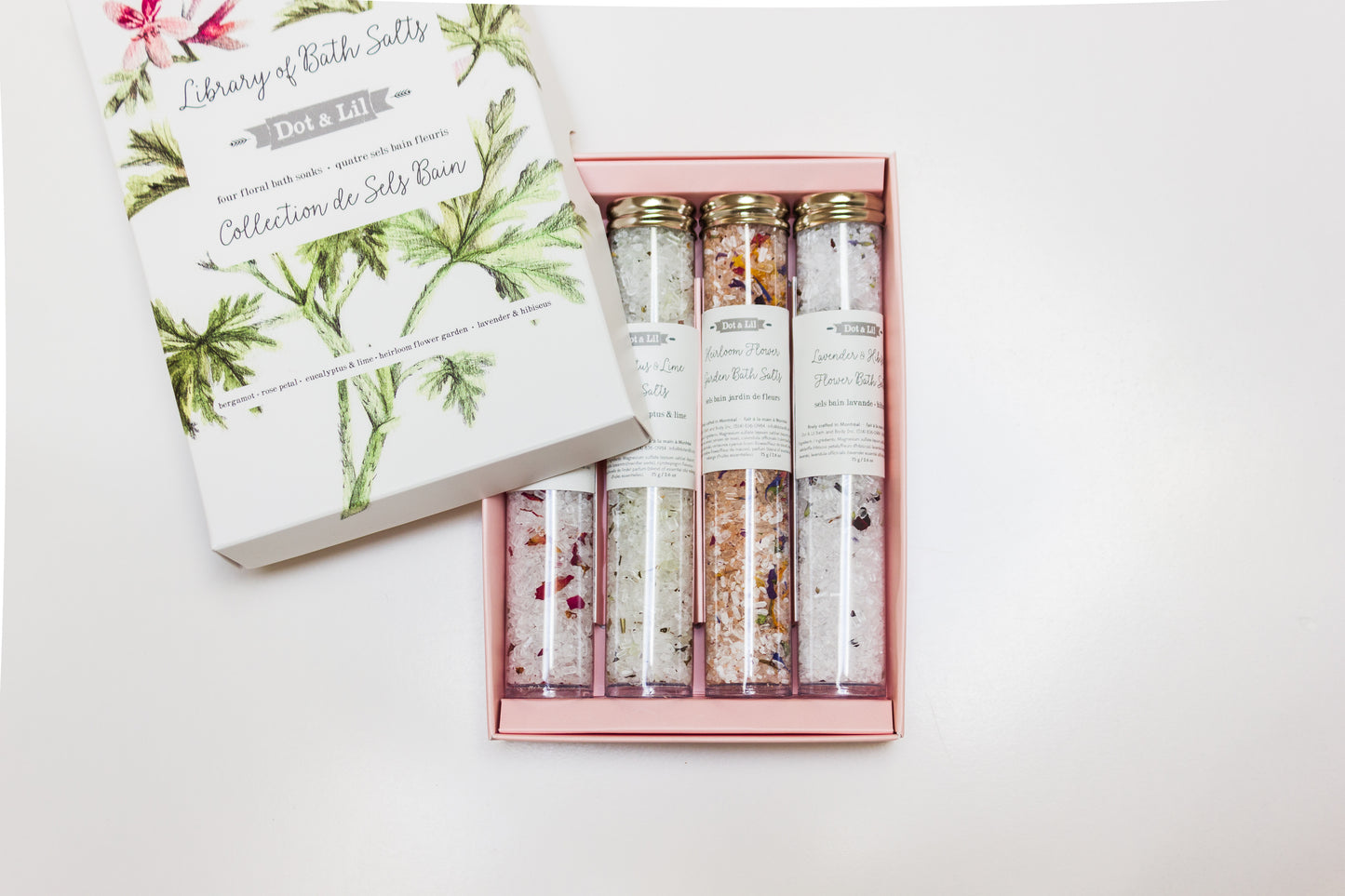 Bath Salt Library Gift Set - Dot and Lil