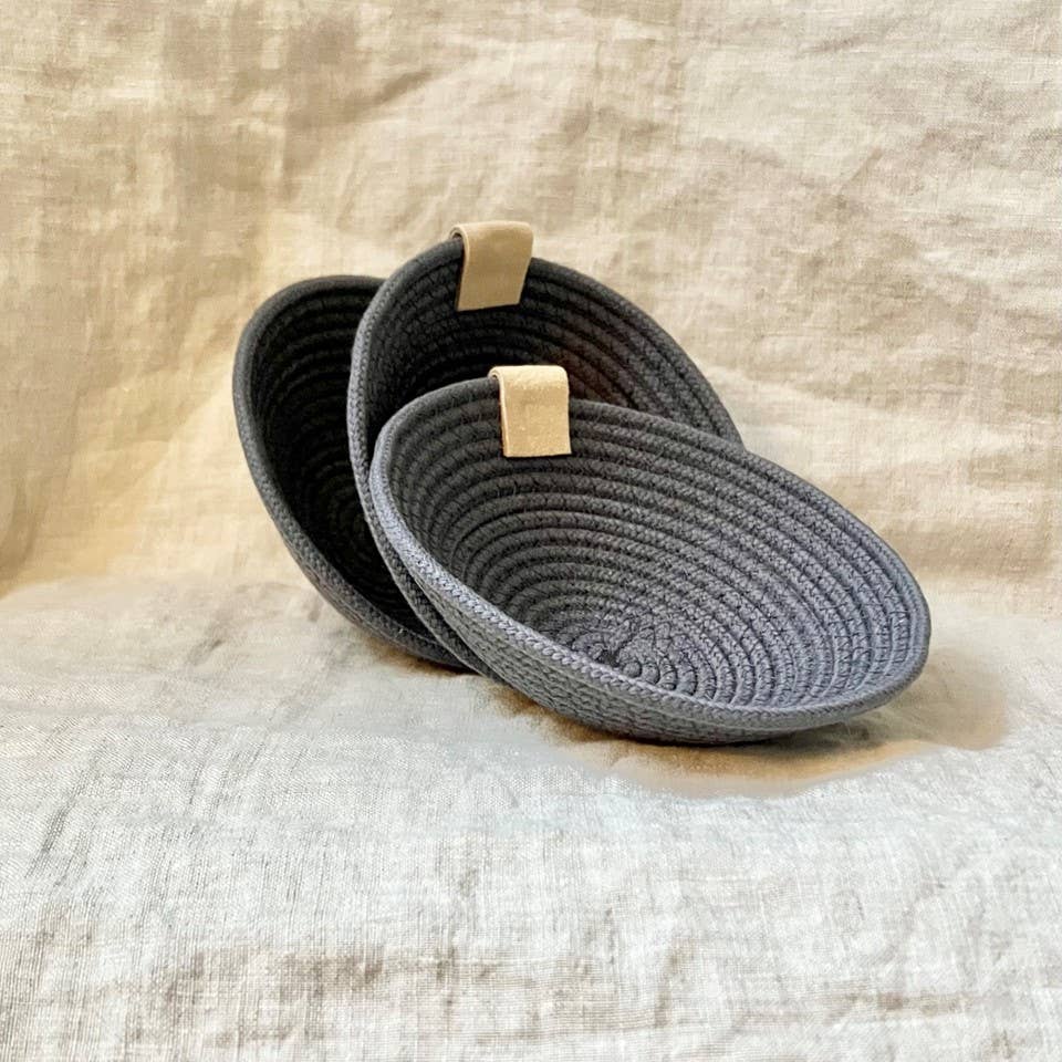 Grey Rope Home Decor Gift Set