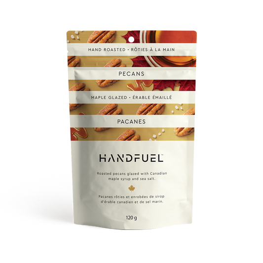 Handfuel Maple Glazed Pecans