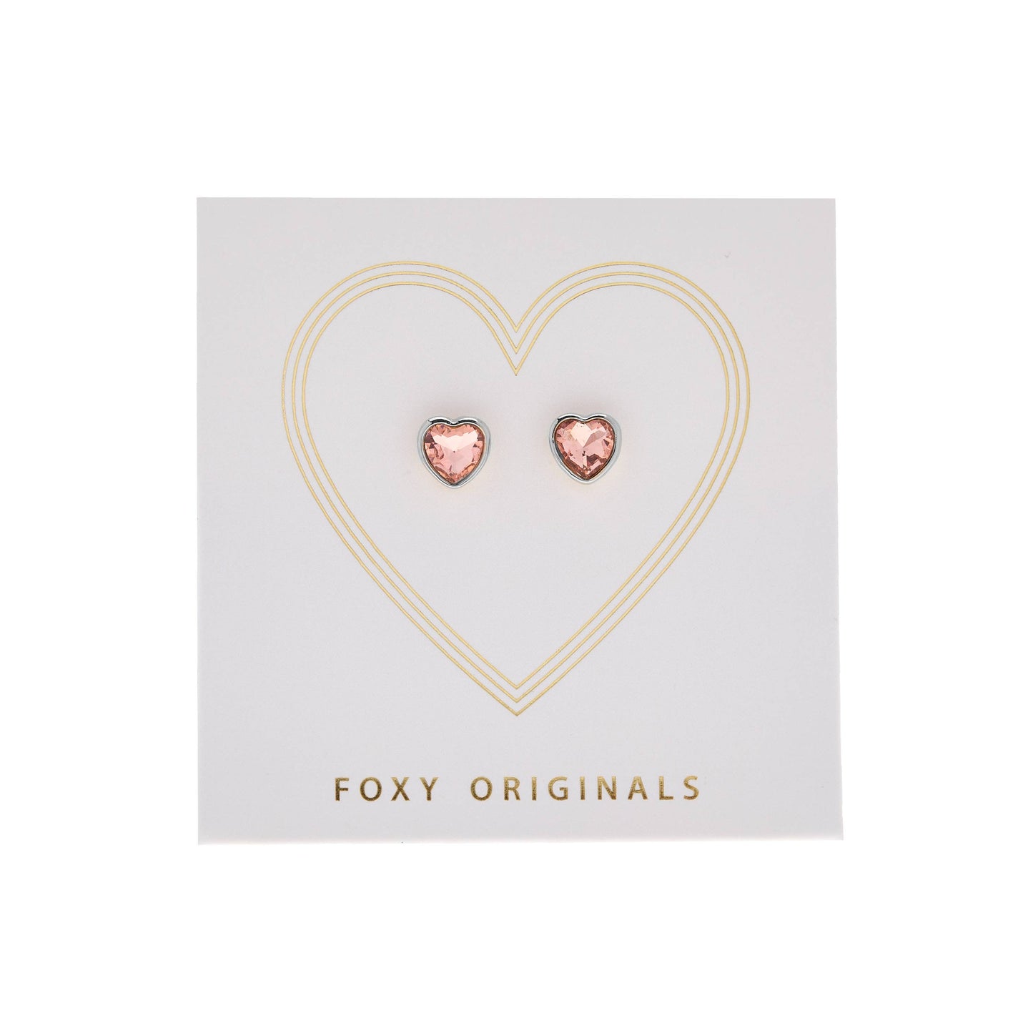 Freya Rose Heart Collection in Gold or Silver Plated Jewelry | Valentine's Gifts