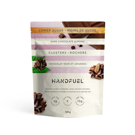 Handfuel Dark Chocolate Almond Clusters
