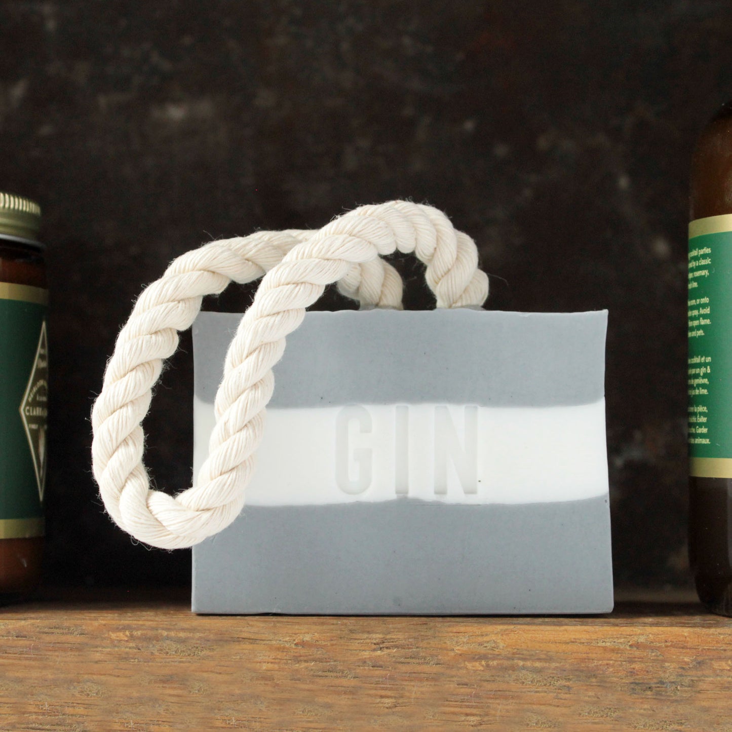 Gin Soap on a Rope - Clark & James Collection