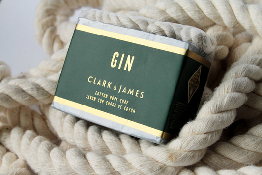 Gin Soap on a Rope - Clark & James Collection