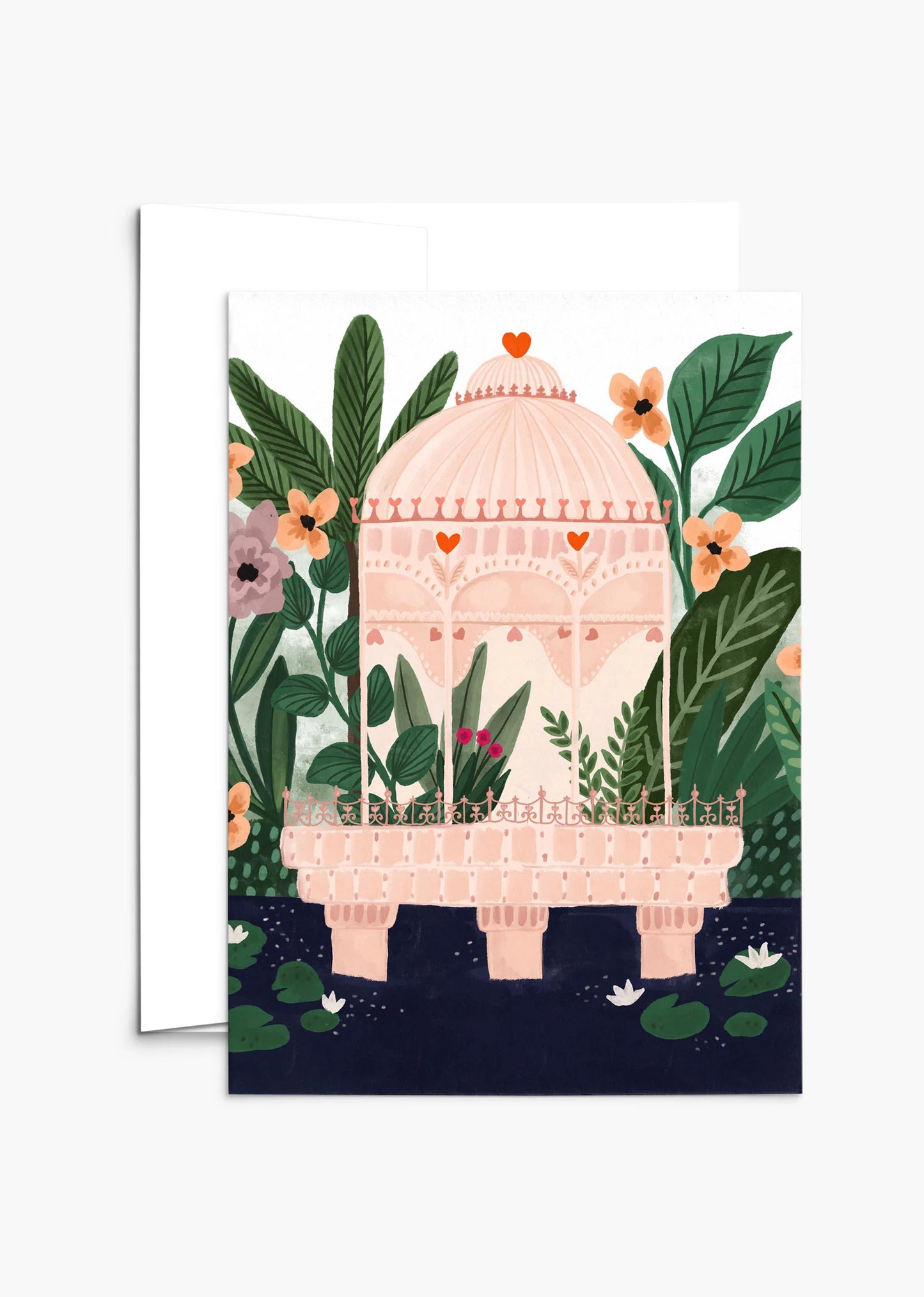 Love Palace Greeting Card