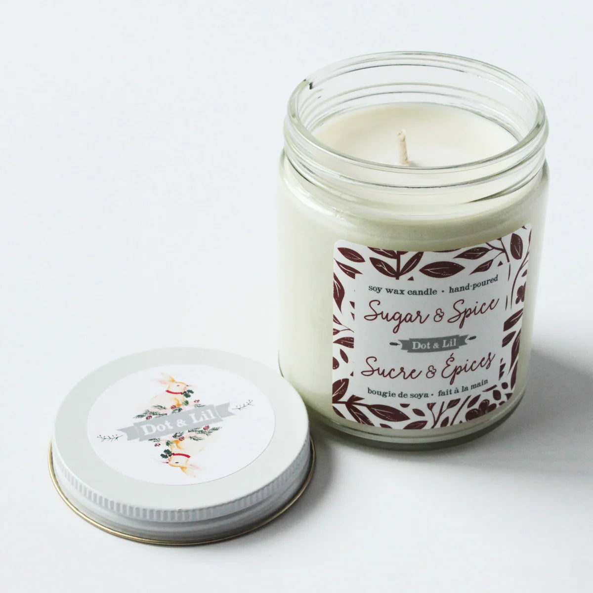 Sugar and Spice Candle - Dot and Lil