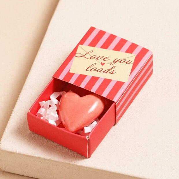 Tiny Matchbox Ceramic Heart - Lisa Angel UK