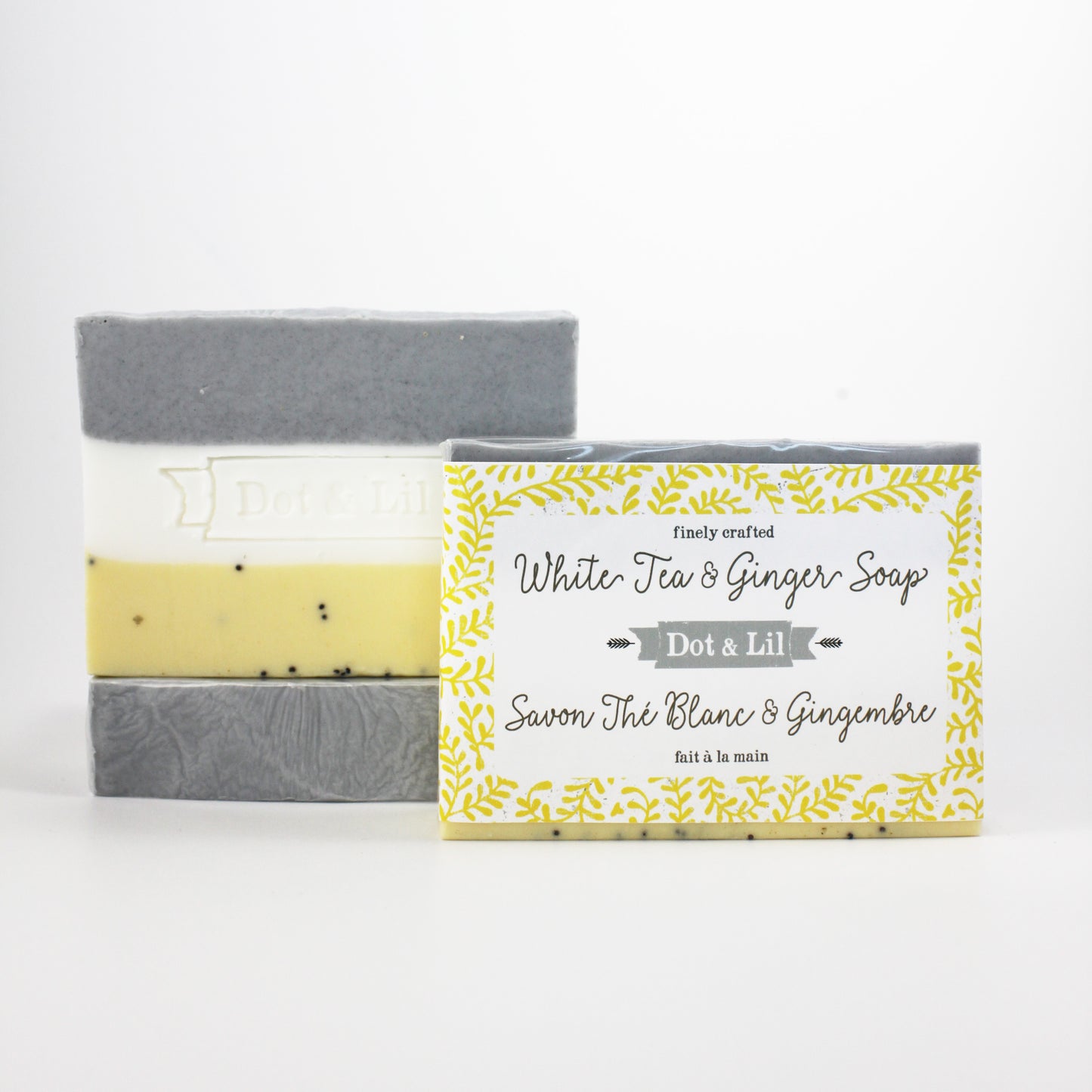 White Tea and Ginger Soap - Dot and Lil