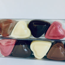 Box of Chocolate Solid Hearts