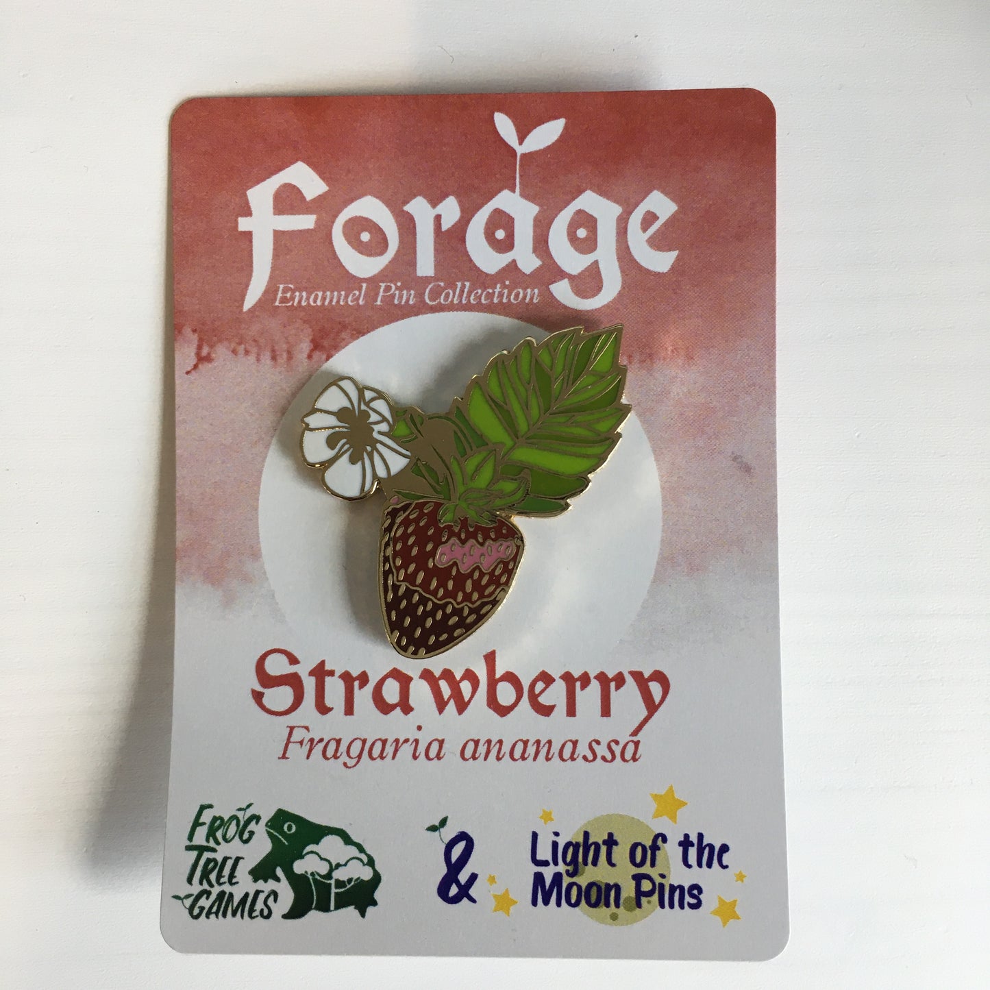 Forage Enamel Pins