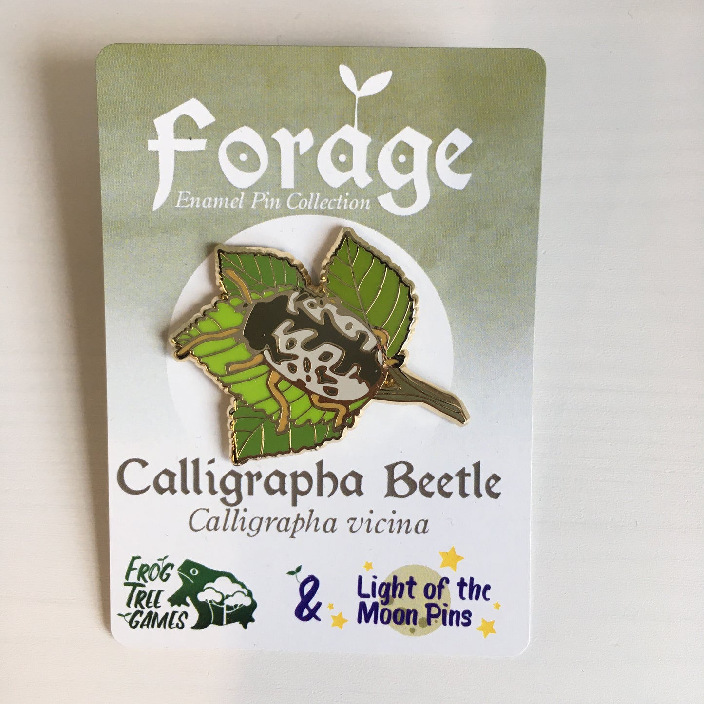 Forage Enamel Pins