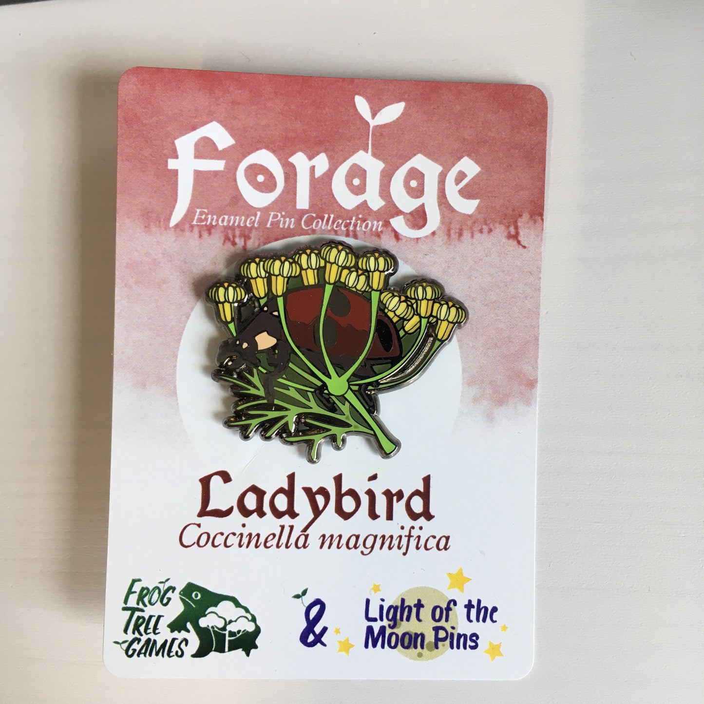 Forage Enamel Pins