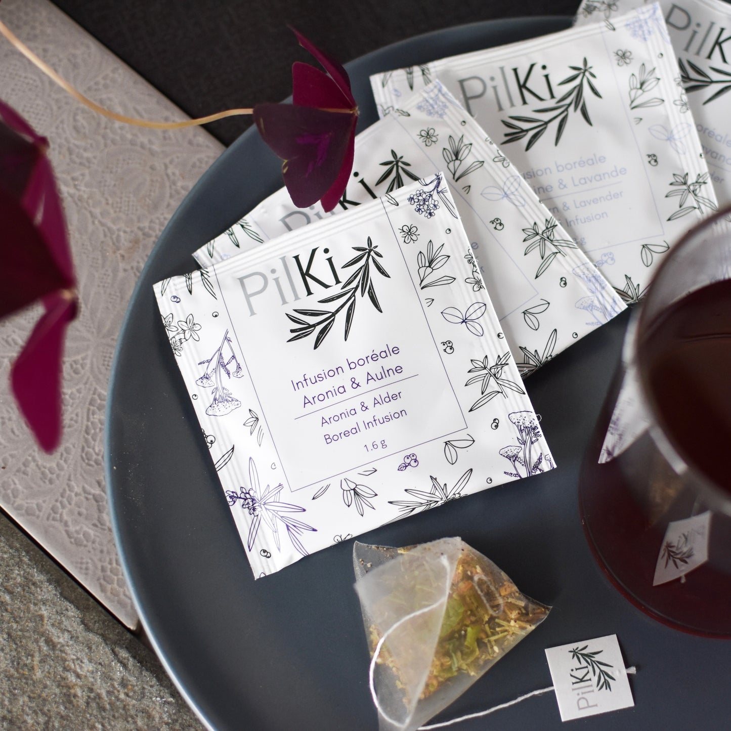 Aronia and Alder Herbal Tea - Teabags - Pilki