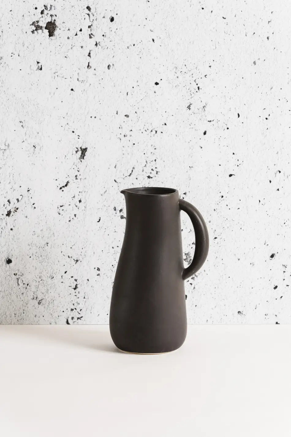 Stoneware Dadasi Jug - Matte Black - Gharyan