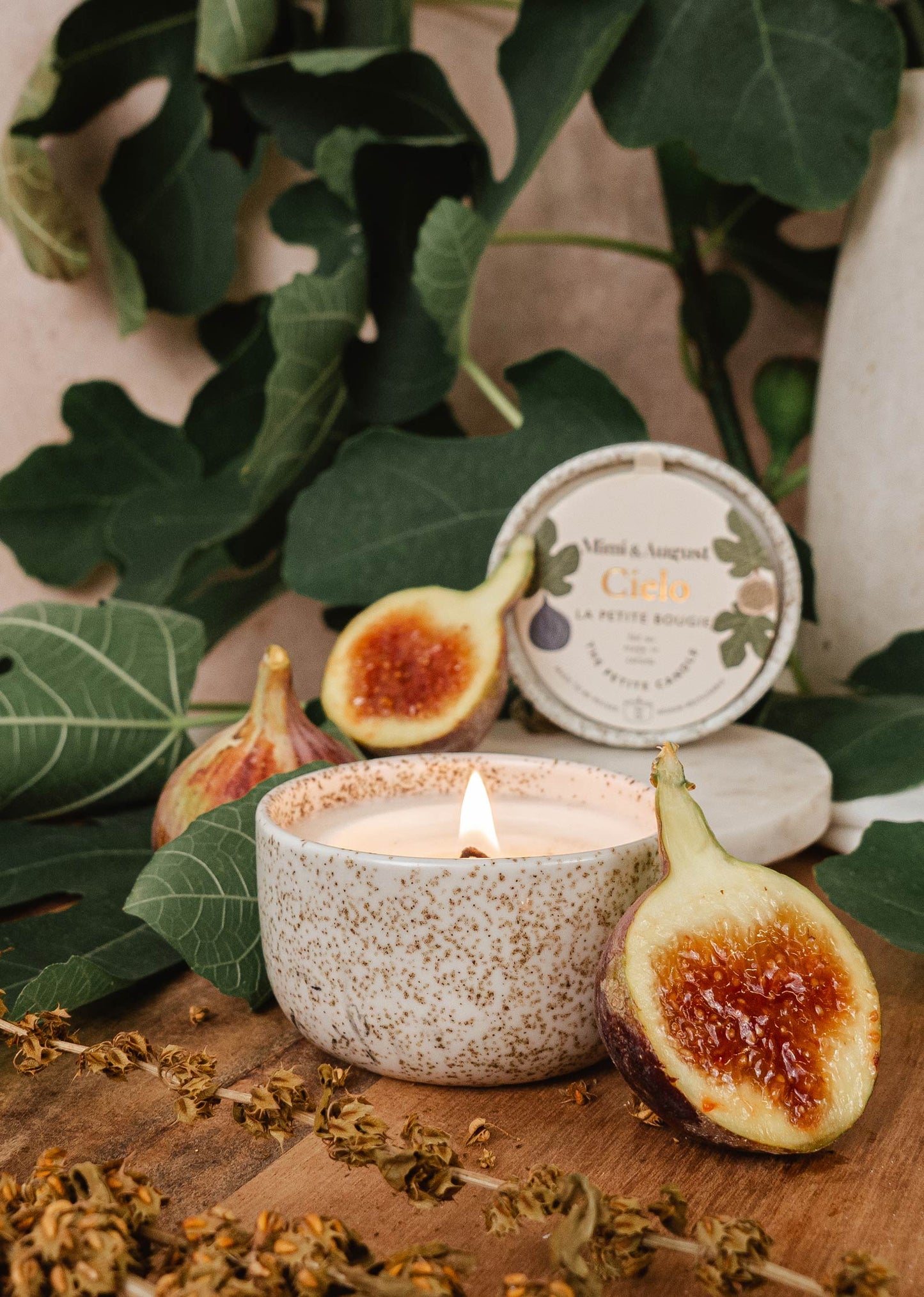 Cielo Organic Soy Reusable Candle Cup - Mimi and August