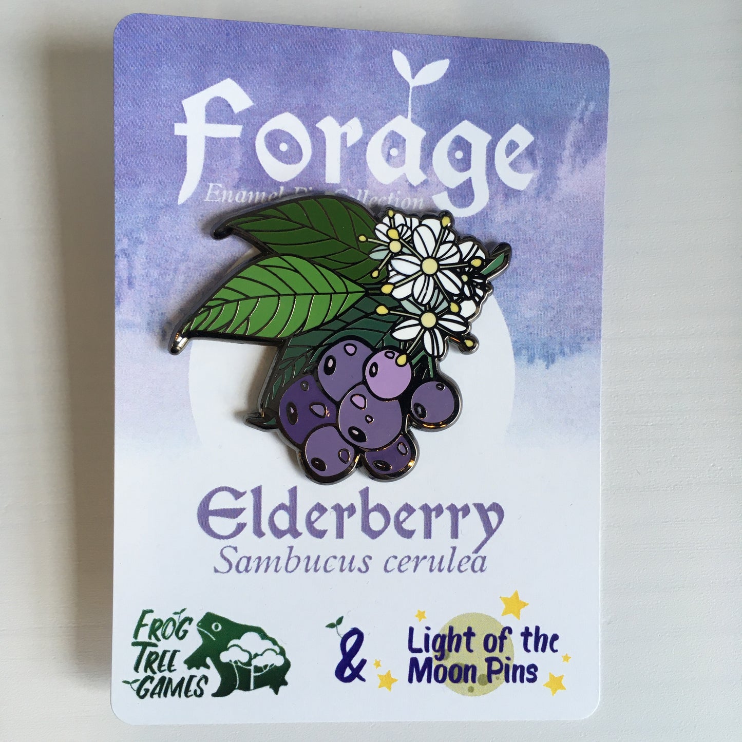 Forage Enamel Pins