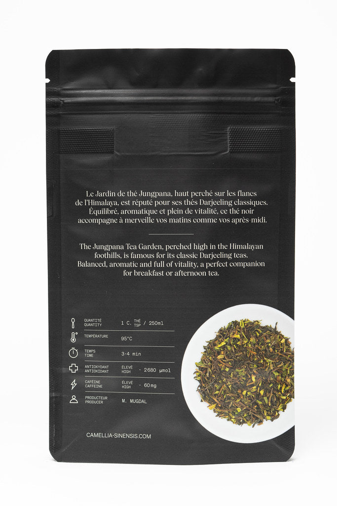 Darjeeling Jungpana - Organic Loose Leaf Black Tea - Camellia Sinensis