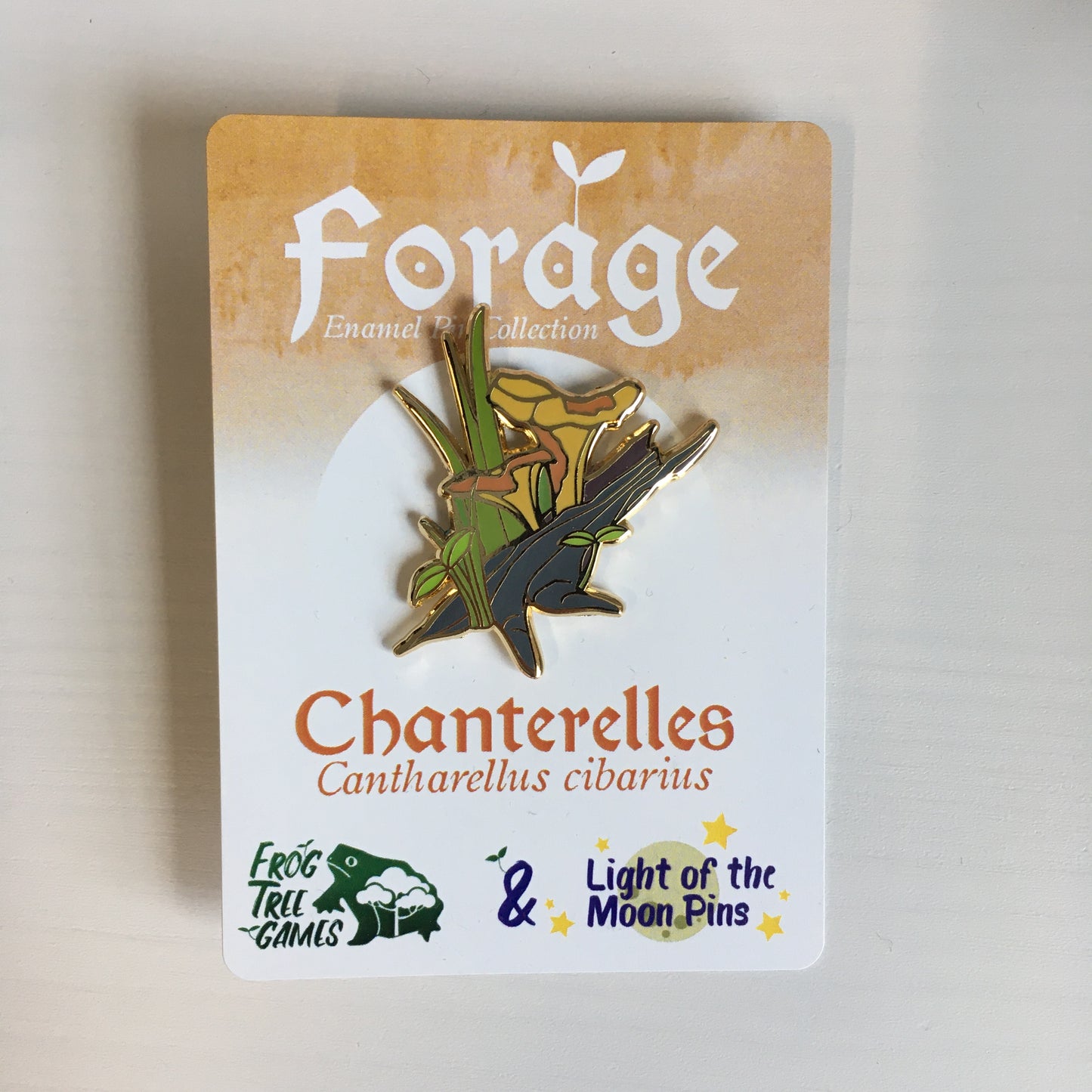 Forage Enamel Pins