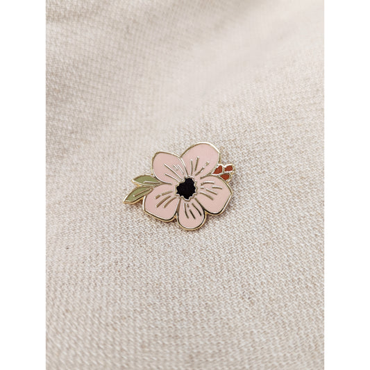 Flower Enamel Pin - Mimi and August
