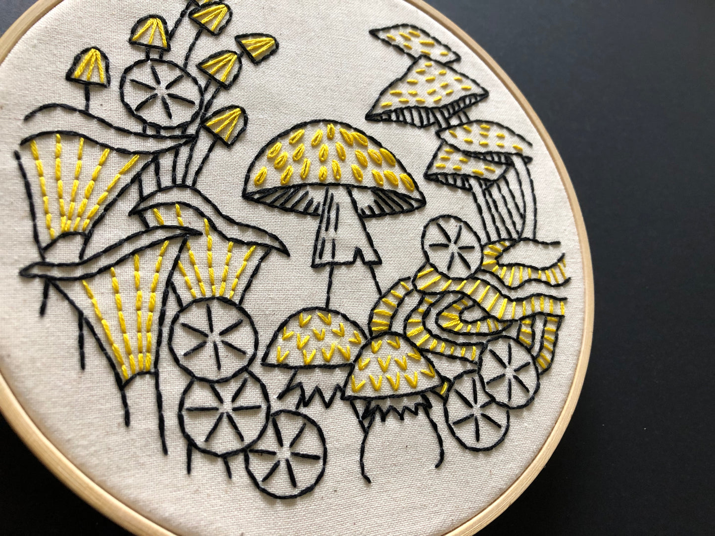 Fungus Among Us Embroidery Kit - Hook, Line & Tinker
