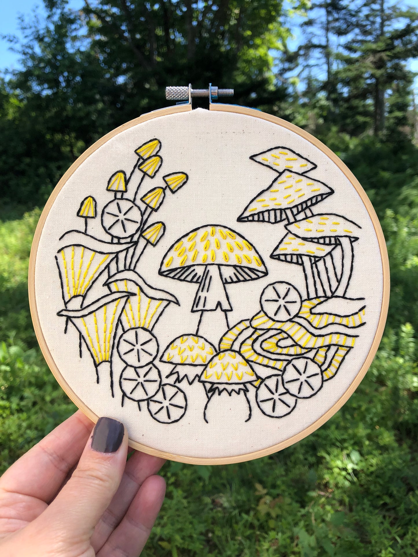 Fungus Among Us Embroidery Kit - Hook, Line & Tinker