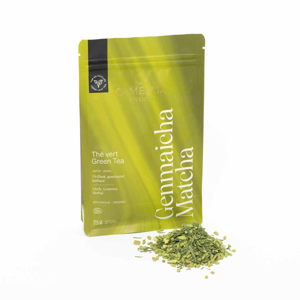 Genmaicha Matcha Green Tea - Organic Loose Leaf - Camellia Sinensis