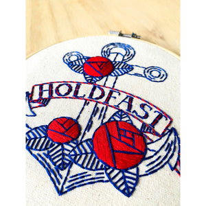 Hold Fast Embroidery Kit