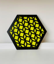 Geometric Black Coaster