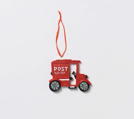 Mail Truck Holiday Ornament