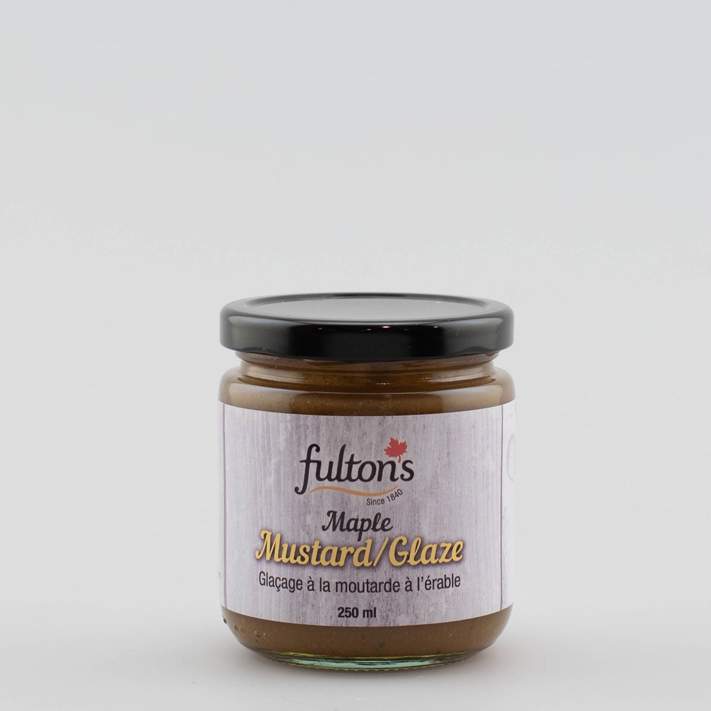 Mustard Glaze with Organic Maple Syrup - Fulton's