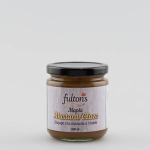 Fulton's Mustard Glaze with Organic Maple Syrup
