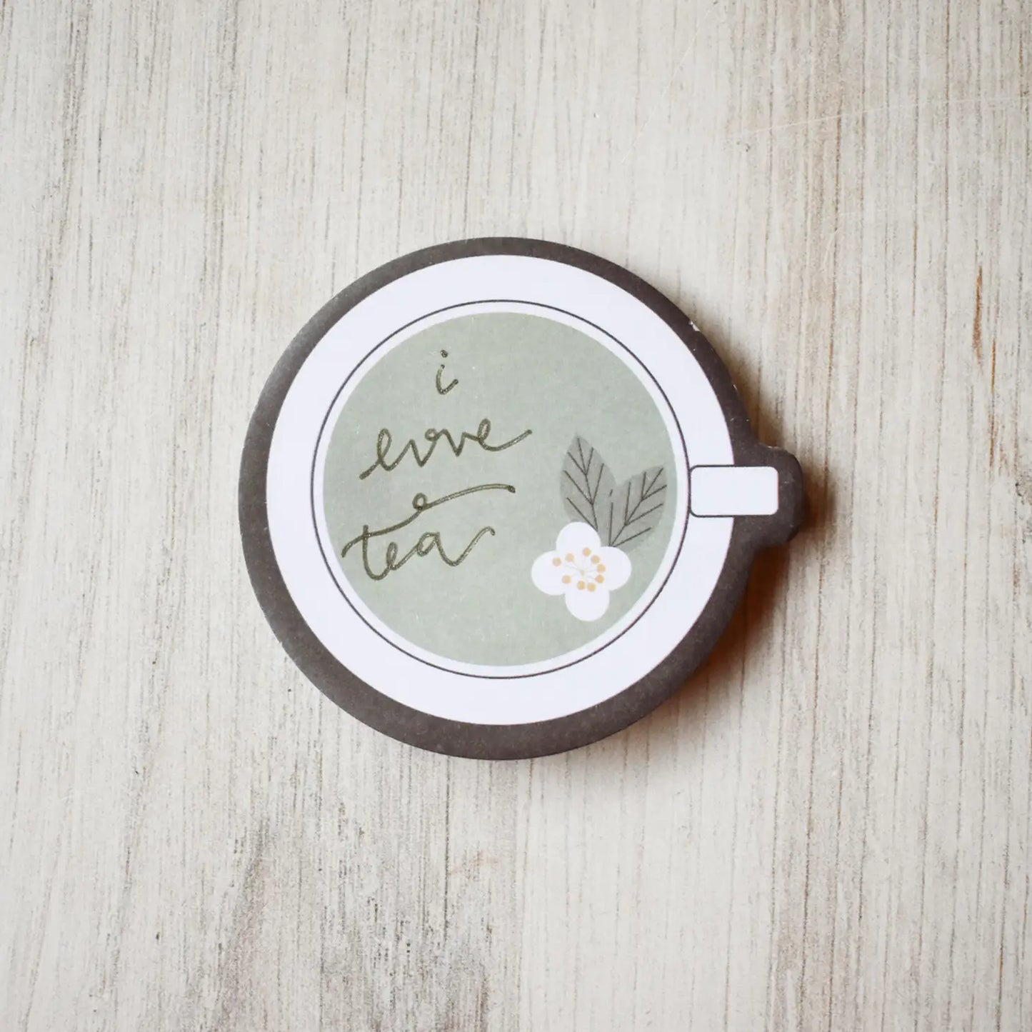 A cup of Matcha Notepad - Tea Thoughts