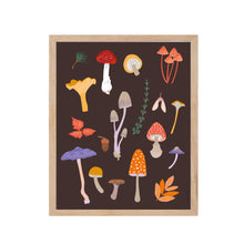 Mushrooms Art Print