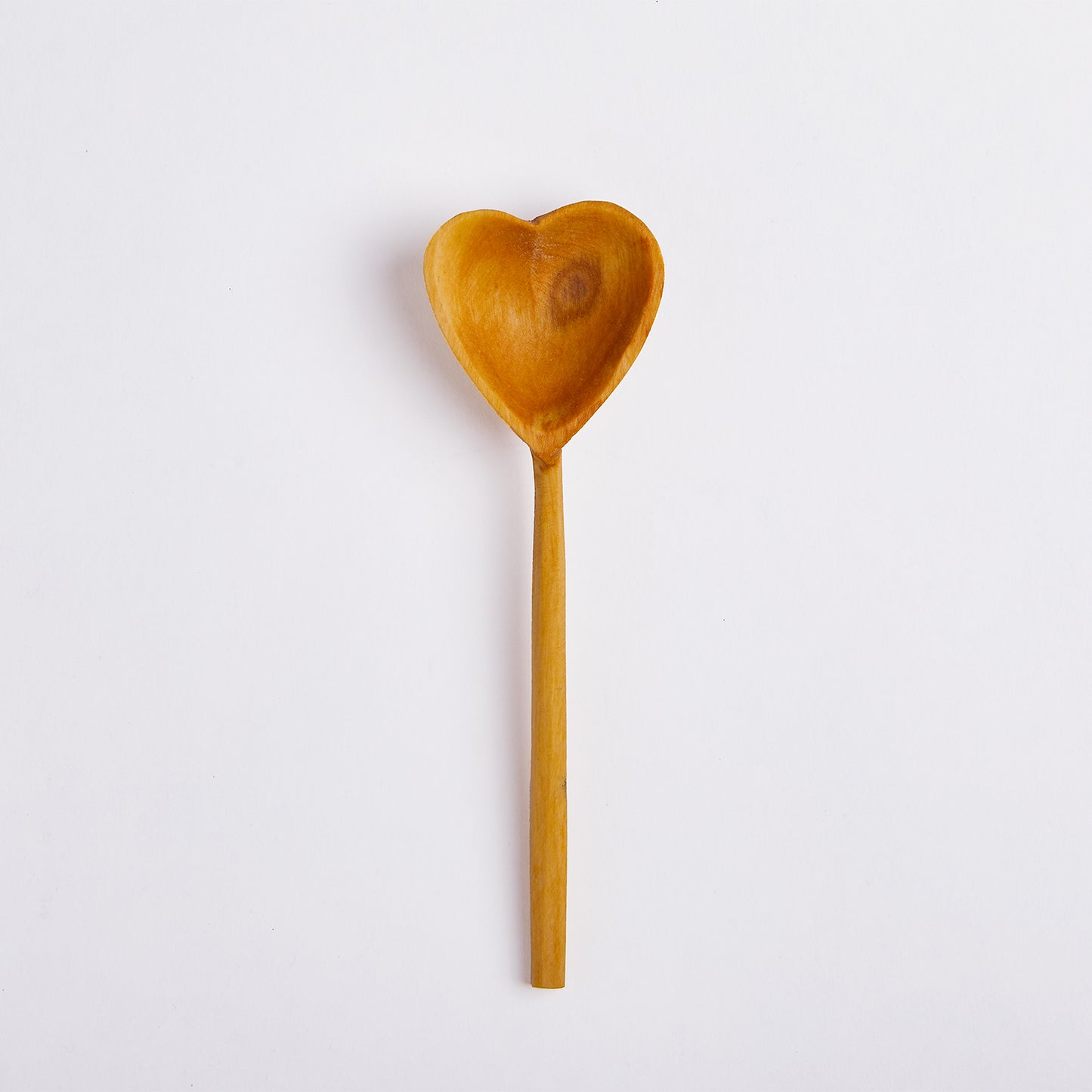 Handcarved Heart Spoon - JusTea
