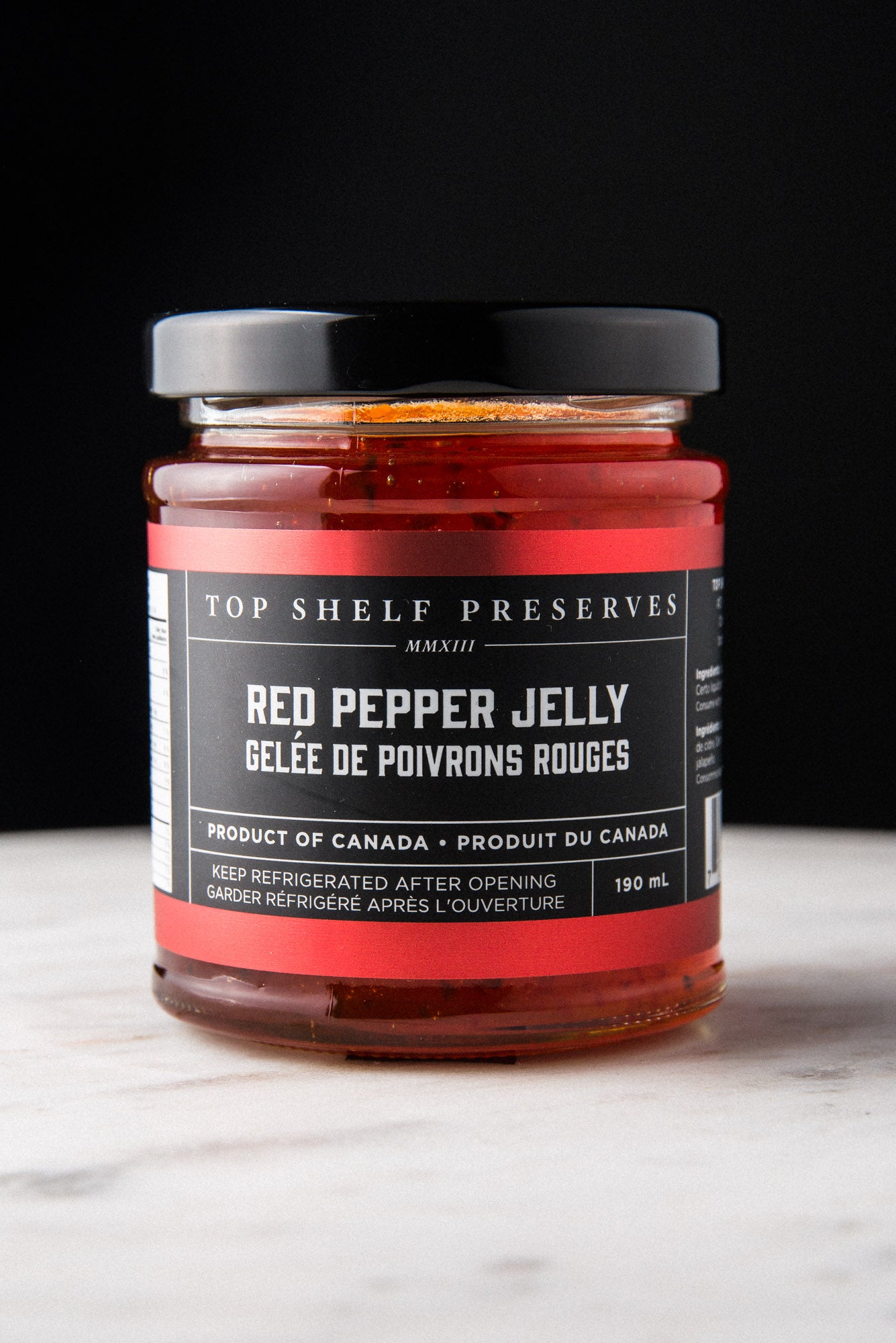 Red Pepper Jelly - Top Shelf Preserves