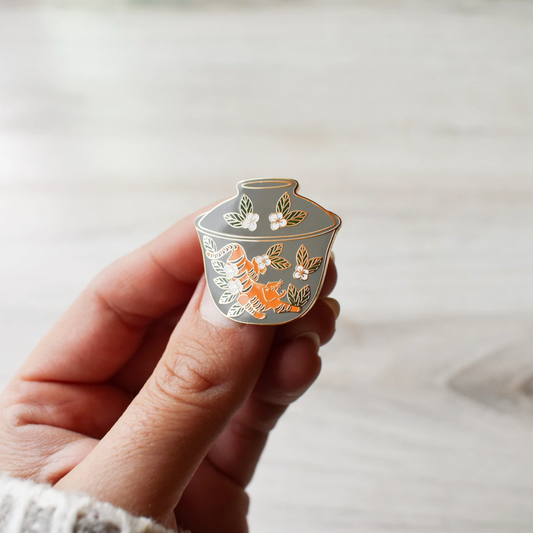 Year of the Tiger Gaiwan Pin - Tea Thoughts