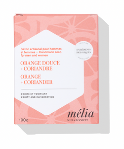 Melia Orange and Coriander Soap