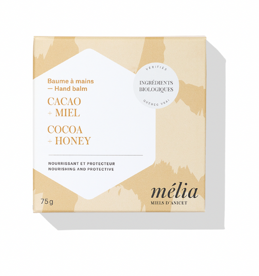 Cocoa and Honey Hand Balm - Mélia