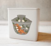 Tiger Gaiwan White Tea Tin