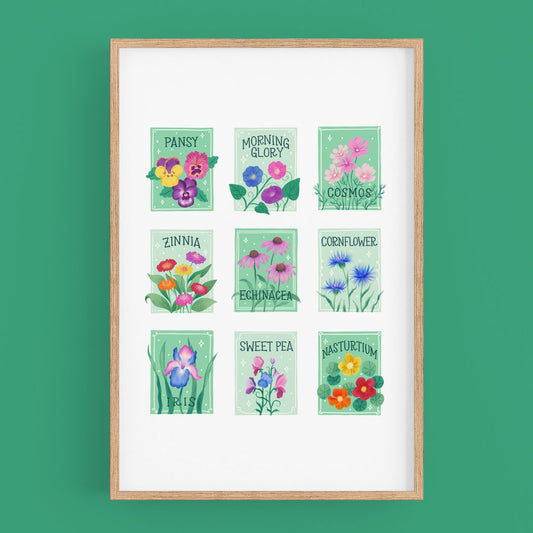 Spring Seeds Art Print