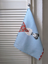 Linen Tea Towel - Tea Lady #3