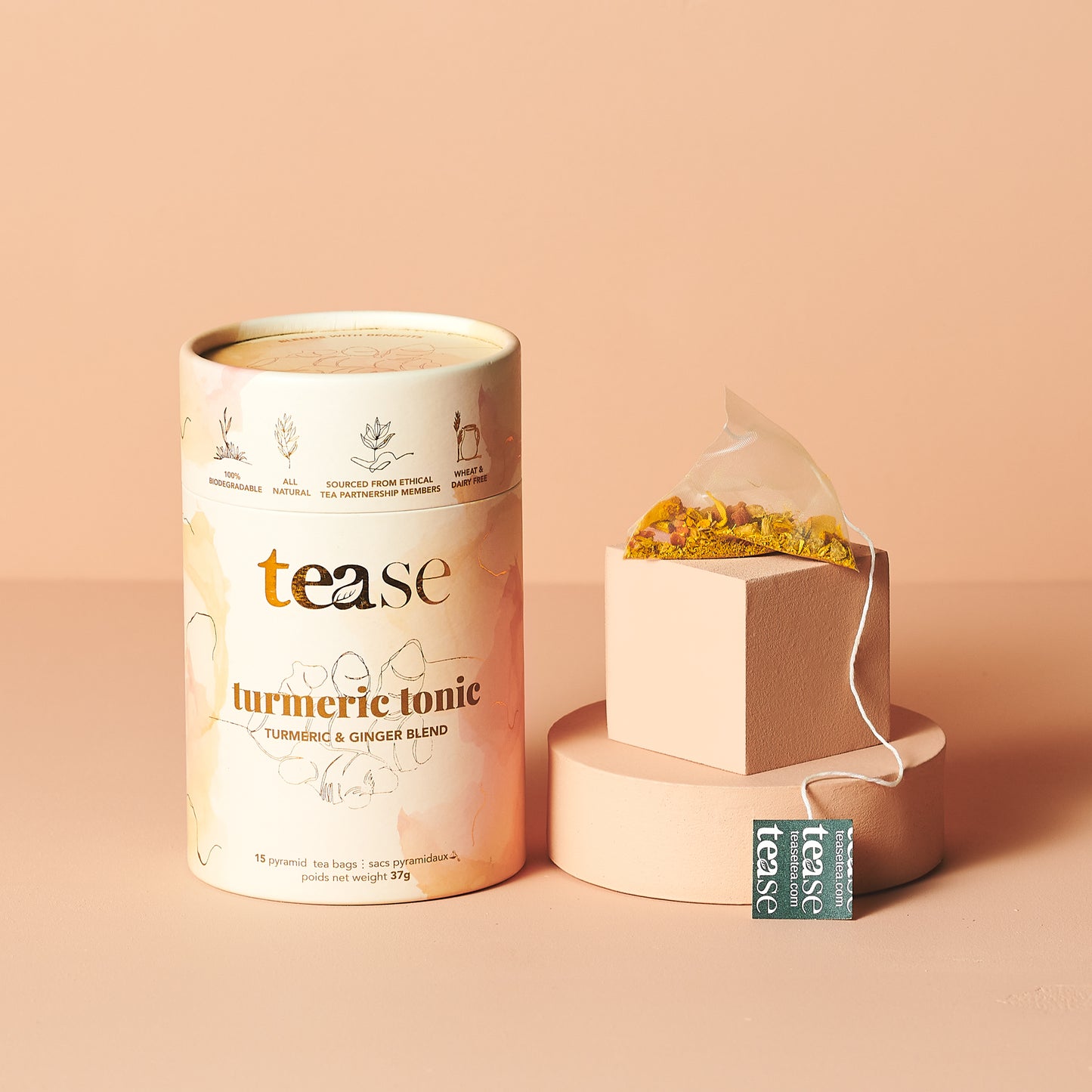Turmeric Tonic - Teabags - Tease Tea