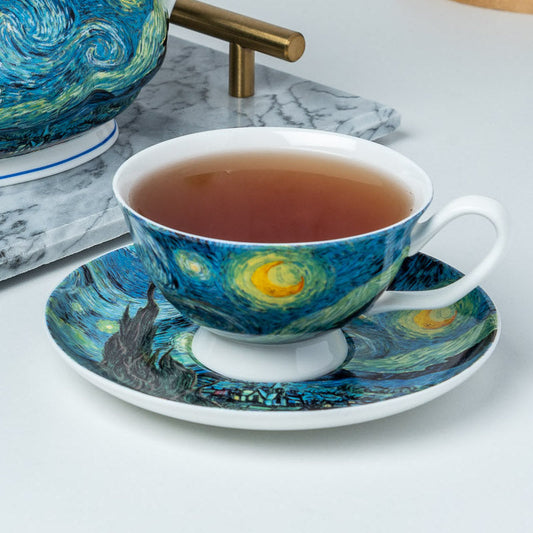 Van Gogh Starry Night Cup and Saucer