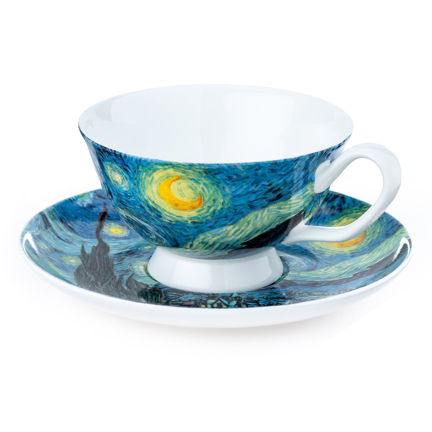 Van Gogh Starry Night Cup and Saucer - McIntosh