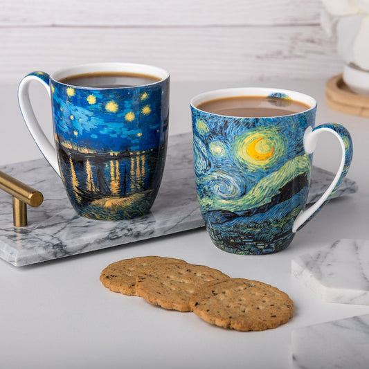 Van Gogh's Starry Night Mug Pair - McIntosh