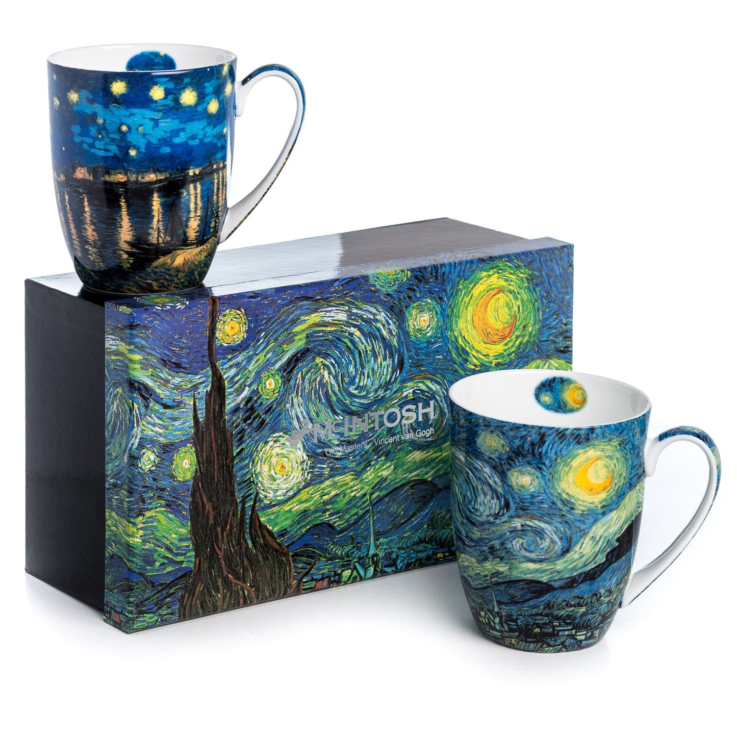 Van Gogh's Starry Night Mug Pair - McIntosh