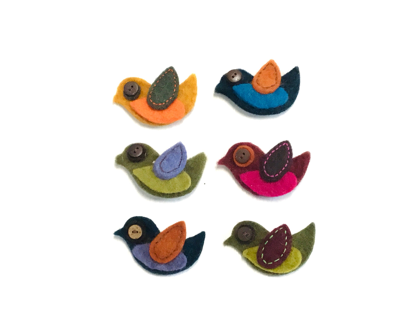 Decorative Wool Birds and Owls - Fibres of Life