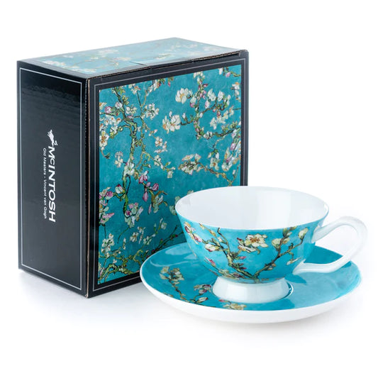 Van Gogh Almond Blossom Cup and Saucer - McIntosh