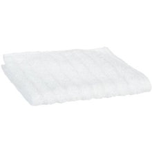 Fairtrade Glo Organic Cotton Stripe Towels - White